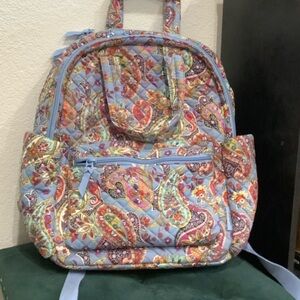 Vera Bradley Multicolor Paisley Backpack